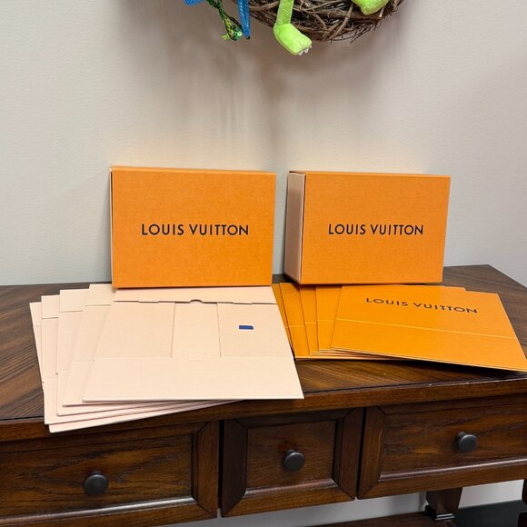 Louis Vuitton Shoe Box Set – Lot of 7 (New/Flattened) - Picture 2 of 8